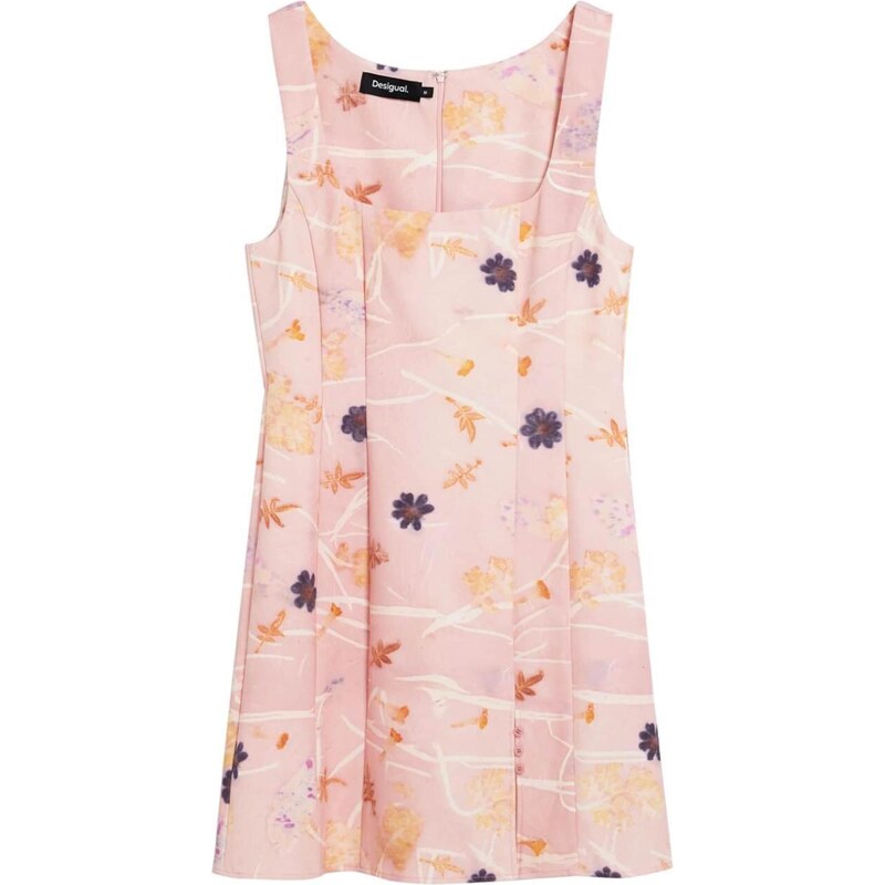 Desigual Šaty mix barev / pink