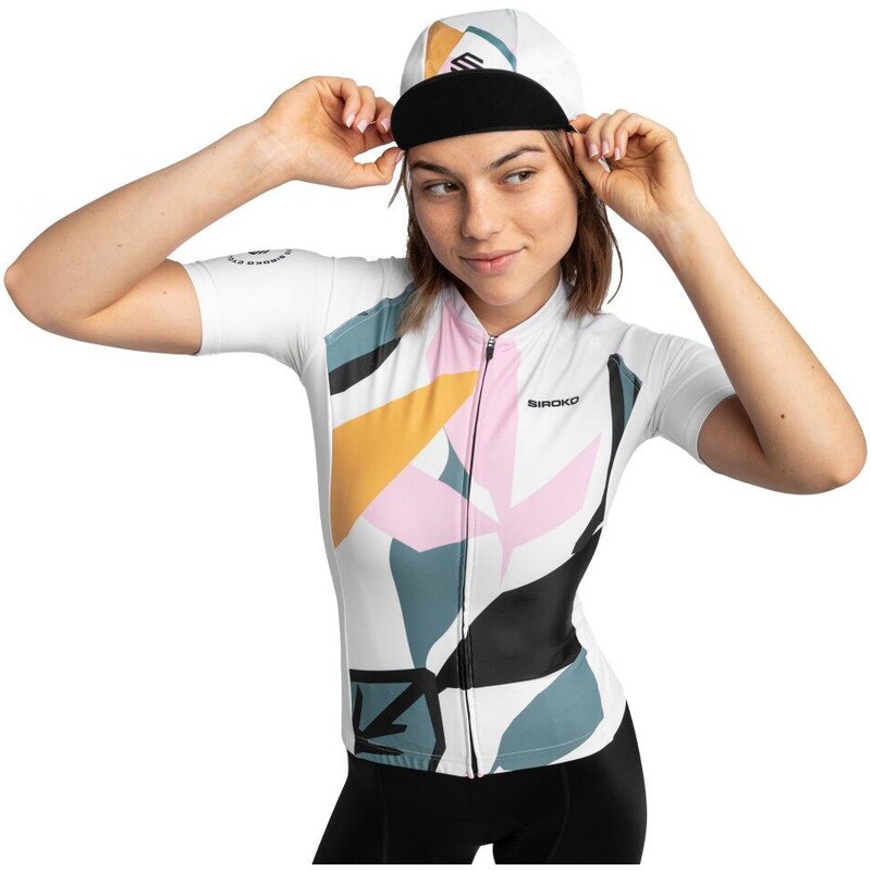 SIROKO Dámský cyklistický dres s krátkým rukávem M2 Pinerolo