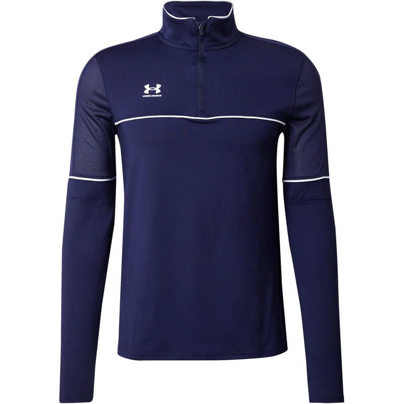 UNDER ARMOUR Funkční tričko 'Challenger' námořnická modř / bílá