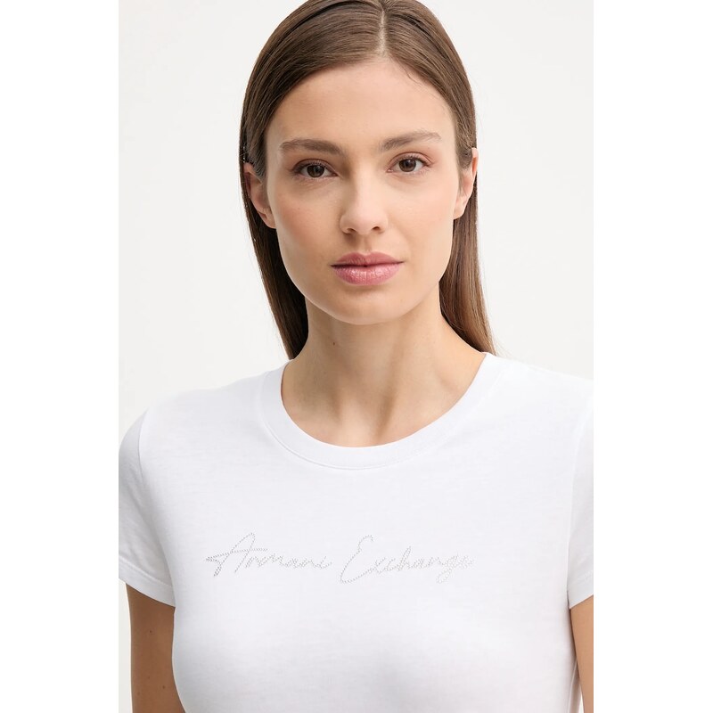 Bavlněné tričko Armani Exchange