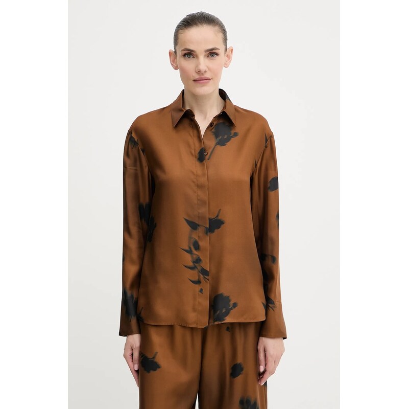 Hedvábné tričko MM by Max Mara ERACLEA 107377789