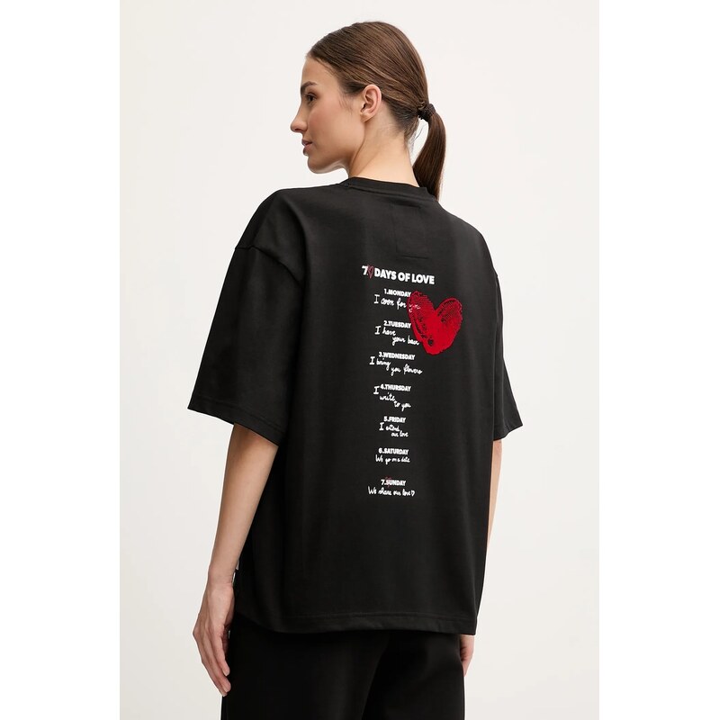 Bavlněné tričko EA7 Emporio Armani 110538720