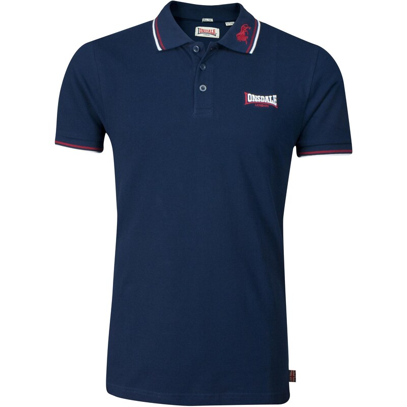 Pánské tričko s límcem Lonsdale Slim Fit