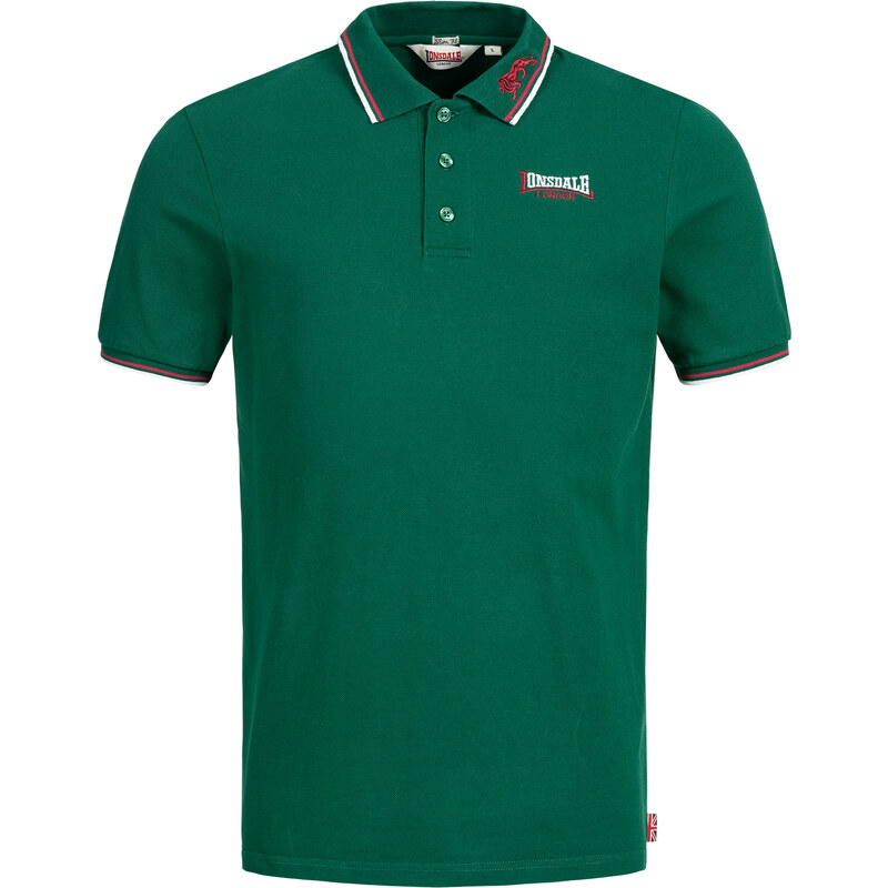 Pánské tričko s límcem Lonsdale Slim Fit