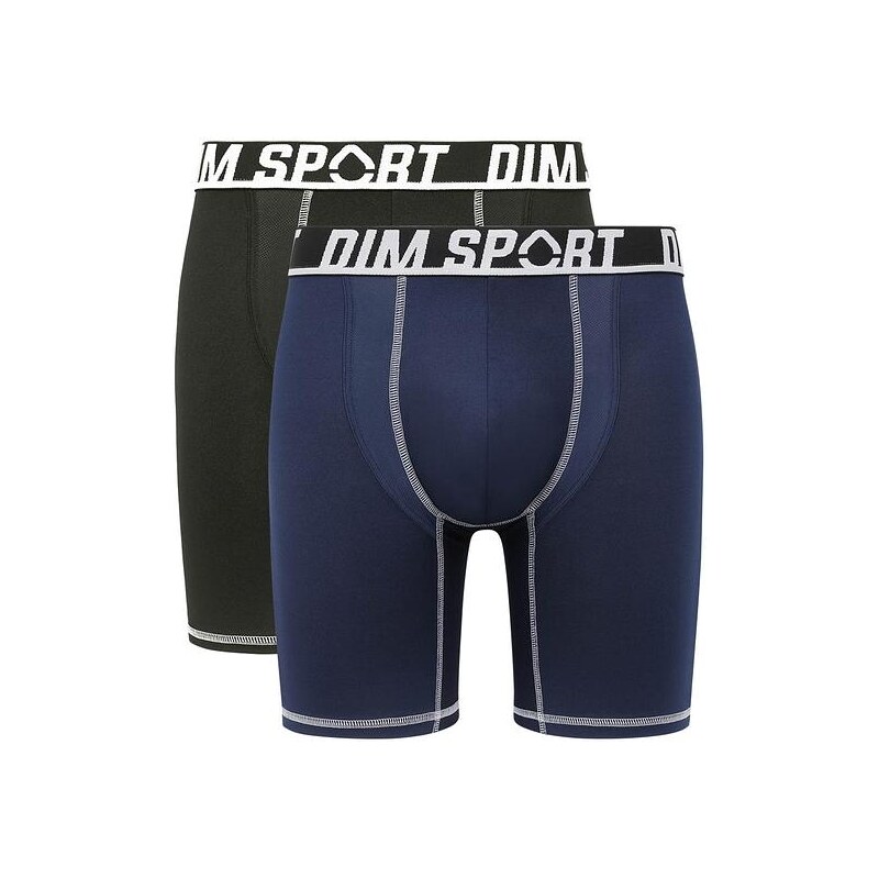 Sada dvou pánských sportovních boxerek v černé a tmavě modré
