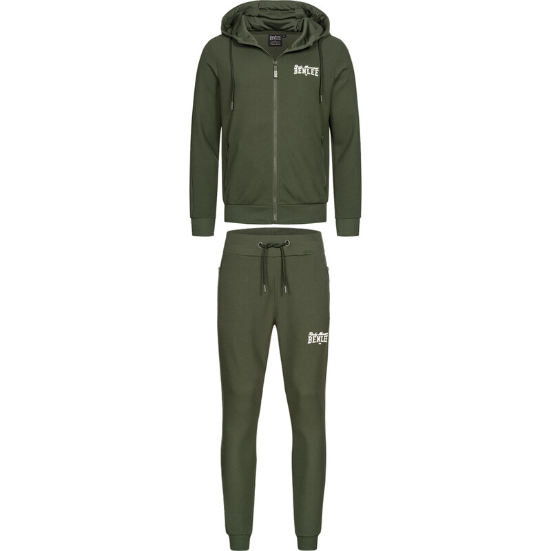 Benlee Lonsdale Mens hooded tracksuit slim fit