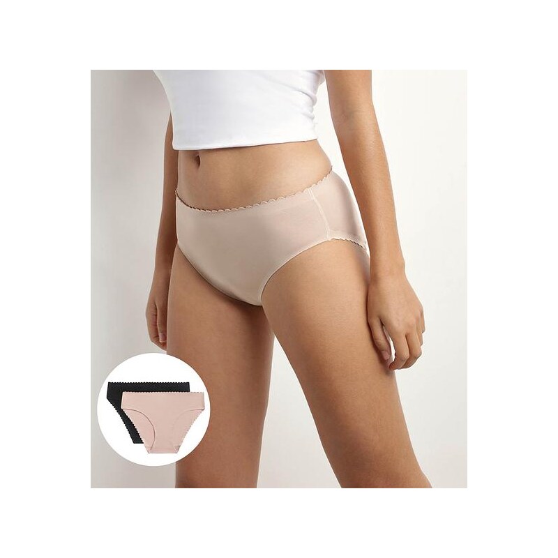 Sada dvou dámských kalhotek Dim Body Touch Midi Brief