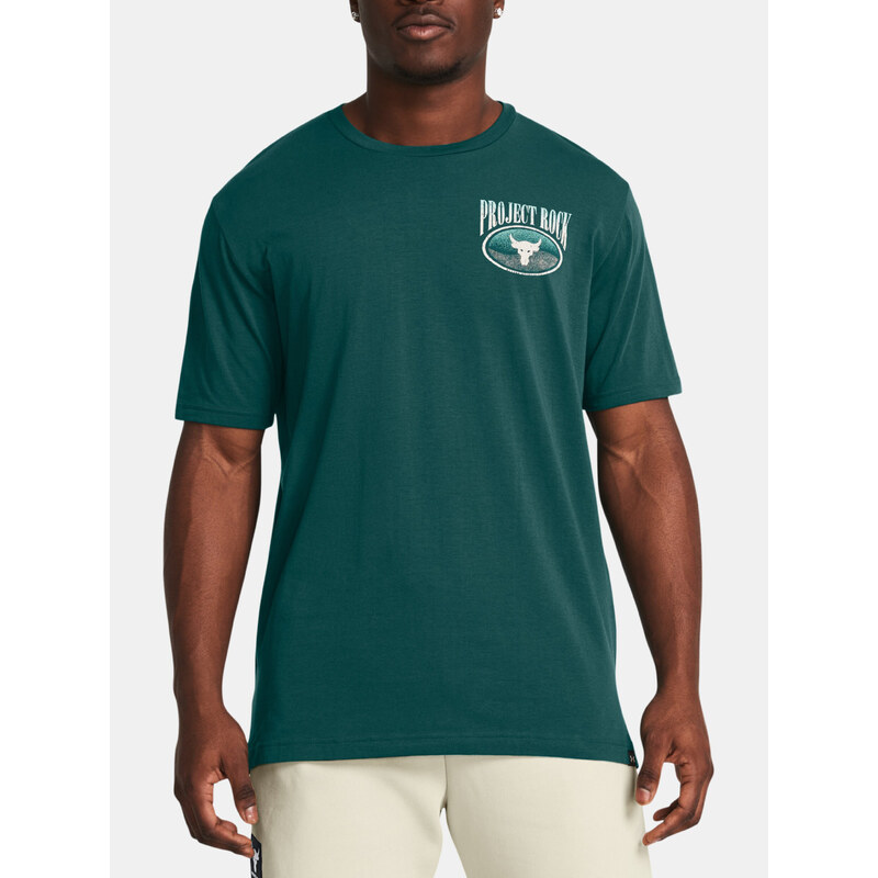 Petrolejové tričko Under Armour UA Pjt Rck Day Grphc SS