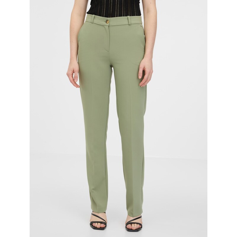 Orsay Khaki dámské straight kalhoty - Dámské 107262190