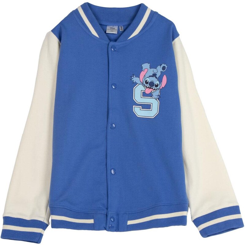 JACKET COTTON BRUSHED BASEBALL STITCH
