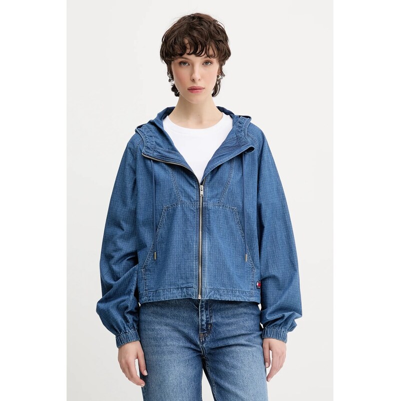 Bavlněná bunda Tommy Jeans 107332523