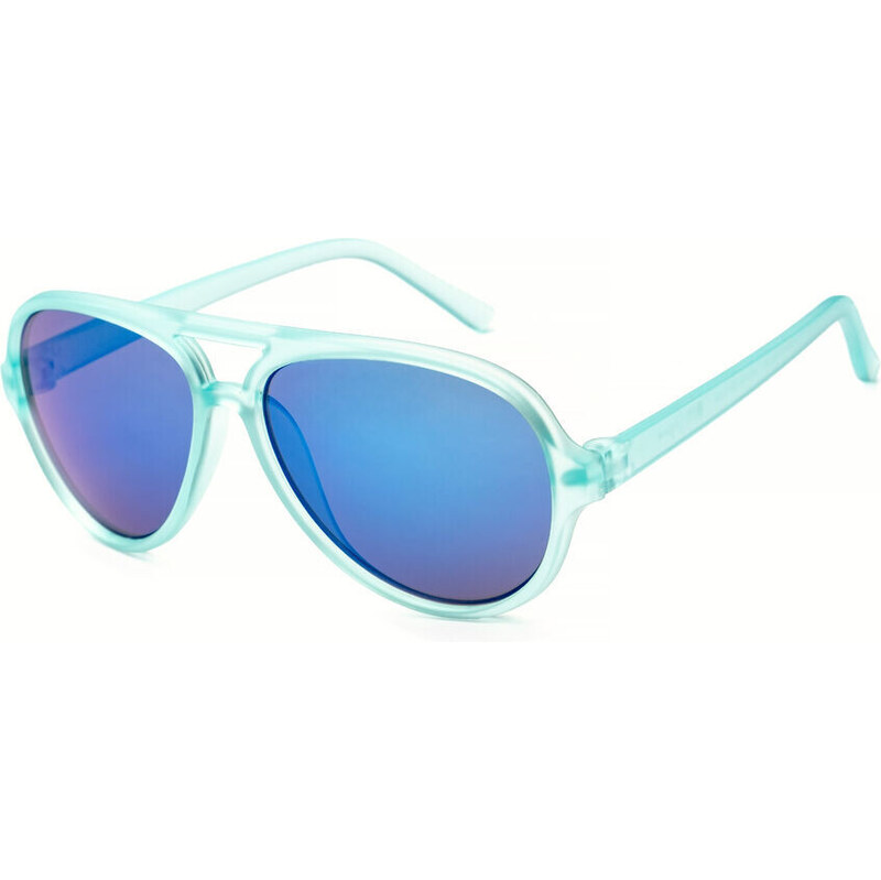 Dětské sluneční brýle WAYE KIDS - Matt Blue Transparent Smoke