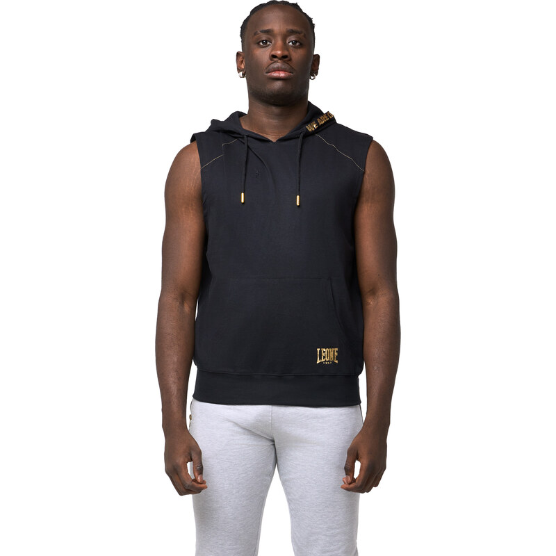Leone Mens sleeveless hoodie