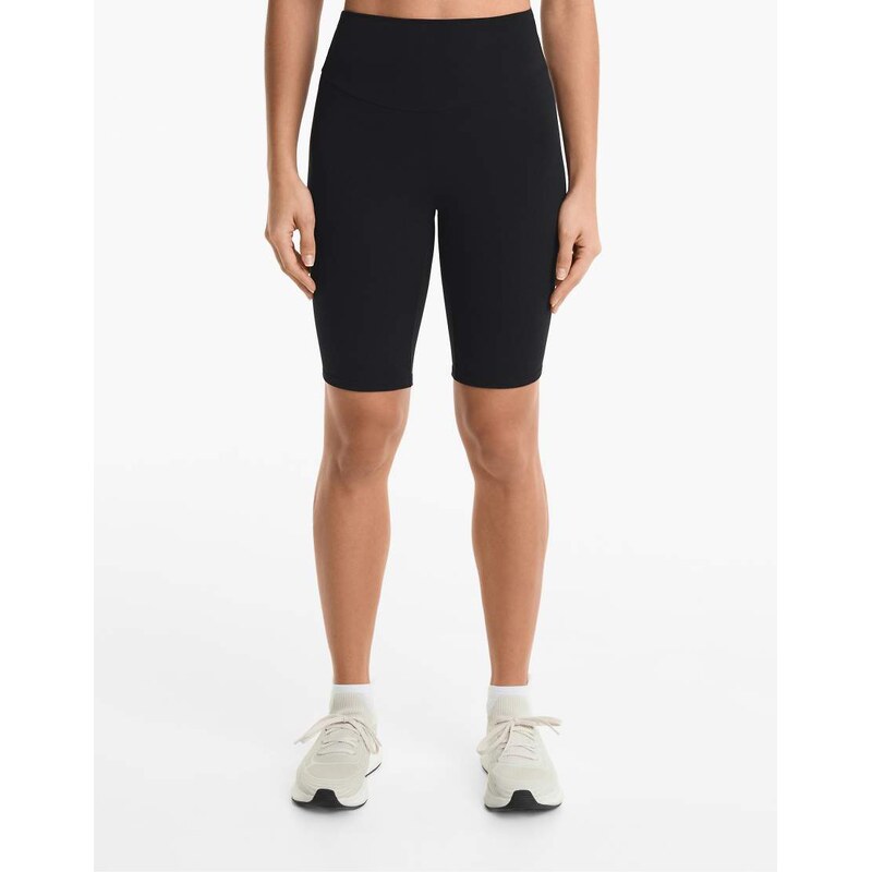 OYSHO Comfortlux high-rise 25cm leggings in black