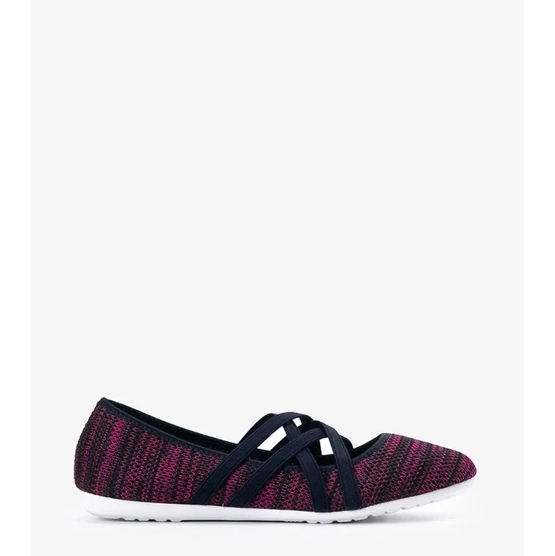 Gemre Pink Fabric Ballet Flats Janae 107359186