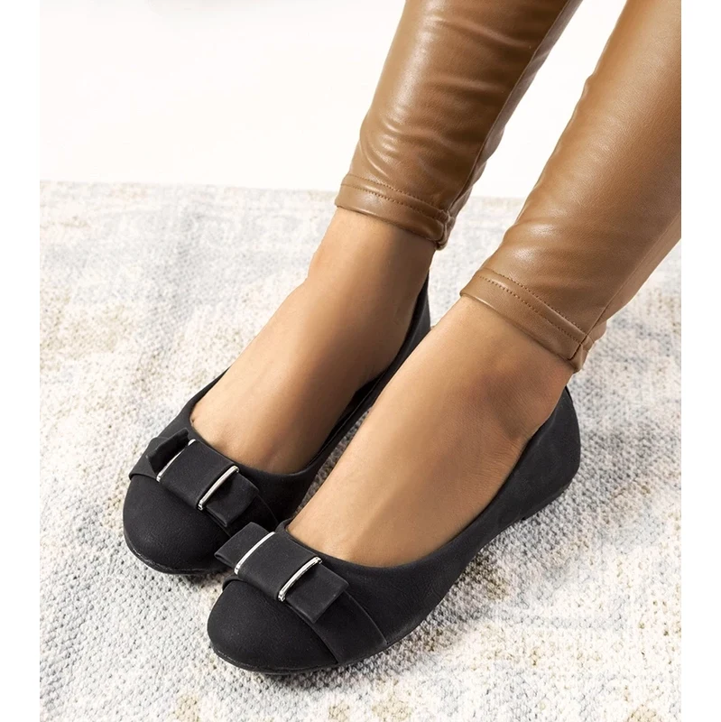 D/CEO Gemre Black Womens Ballet Flats Mainor 106989881
