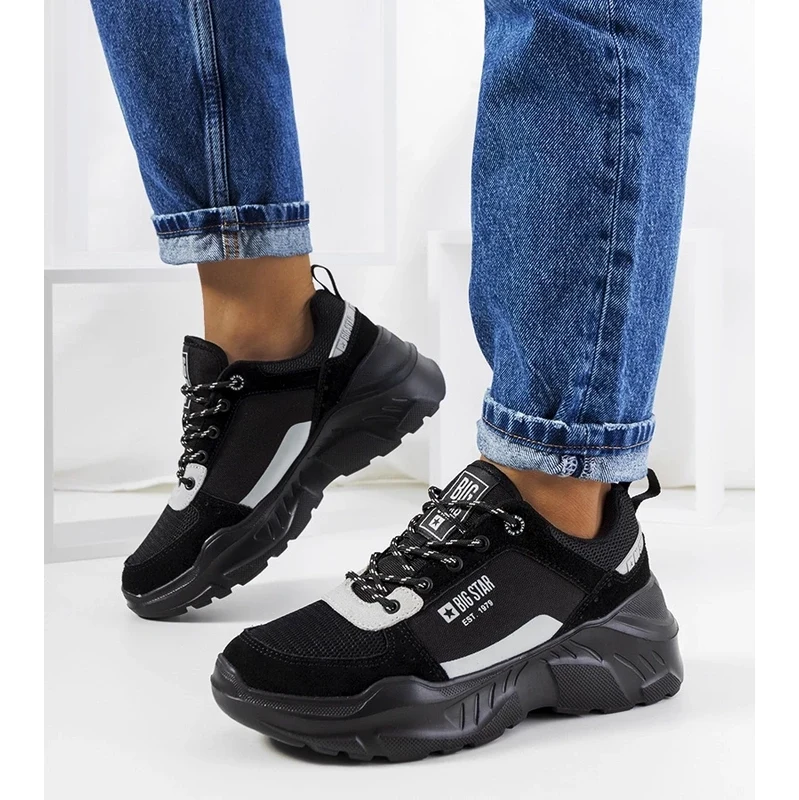 D/CEO Black Big Star sneakers JJ274289