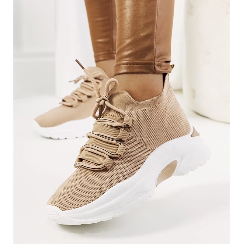 D/CEO Beige Barraza womens sneakers 106989897