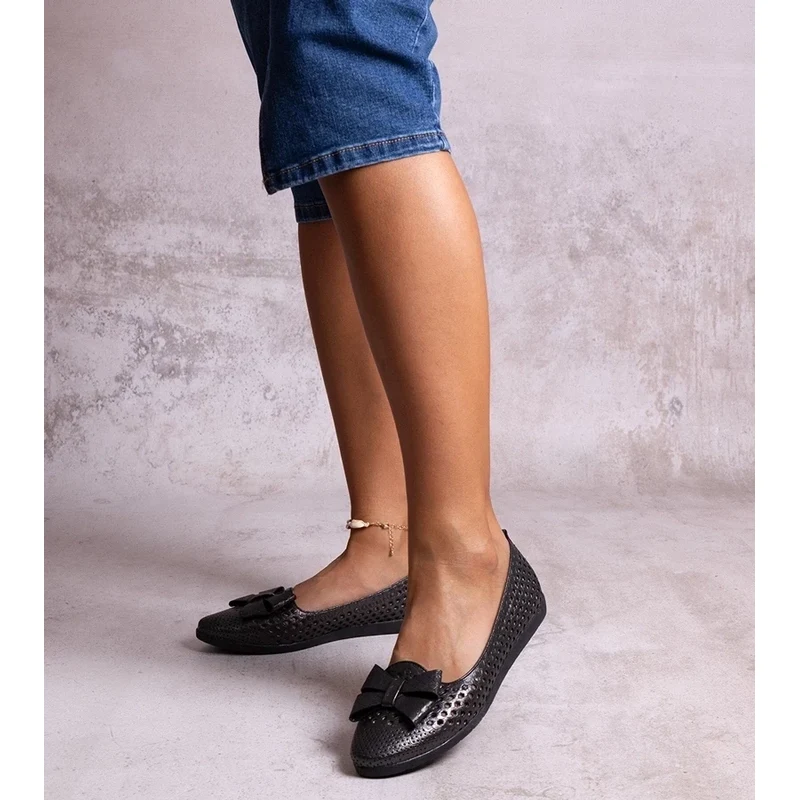 D/CEO Black ballerinas Chuwi