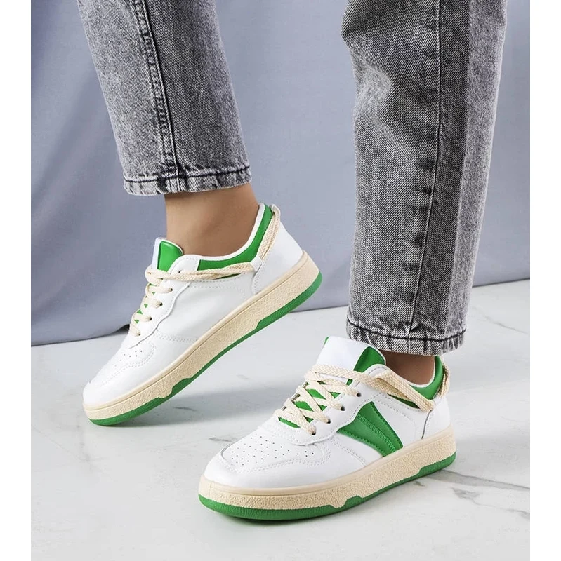Gemre Green womens sneakers Marcella