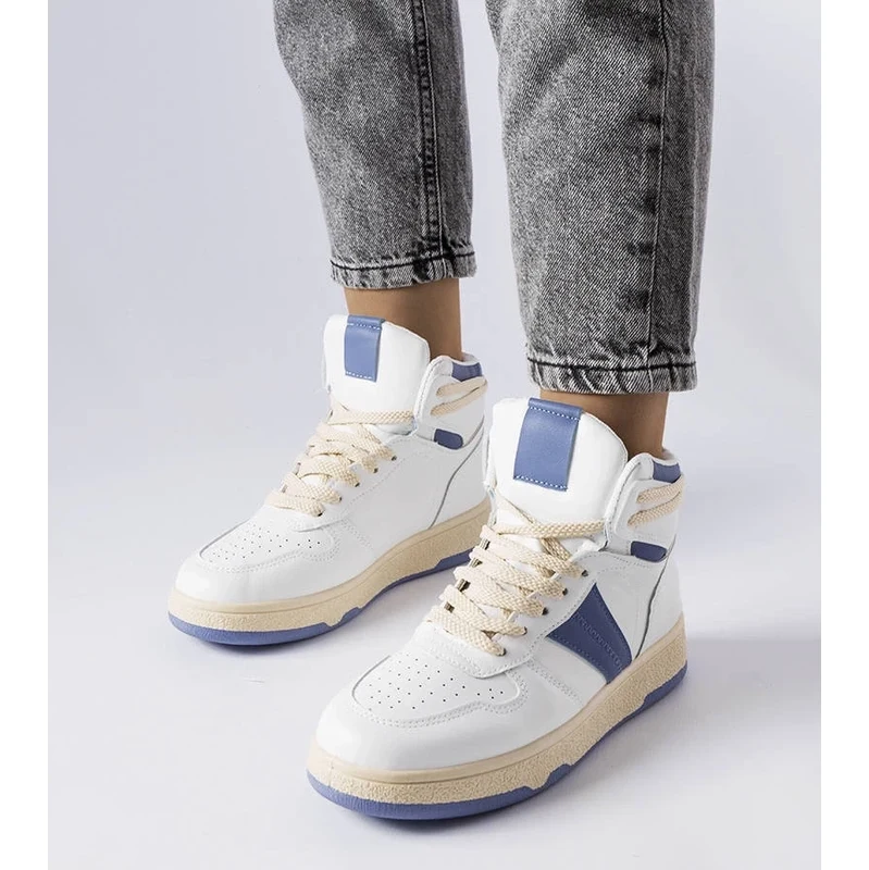 Gemre Blue high-top sneakers Robin