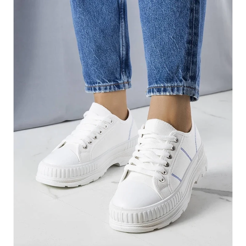 Gemre White platform sneakers Nichole
