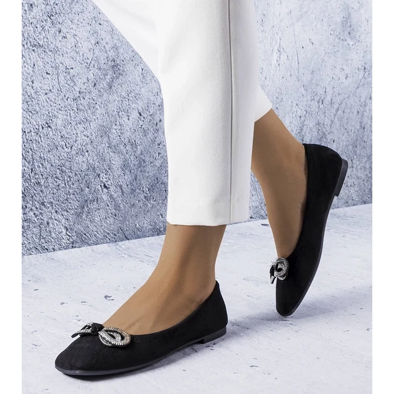 D/CEO Black ballerinas Chuwi
