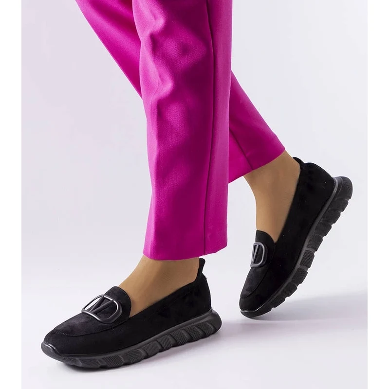 Gemre Black slip-on sneakers Vinceza
