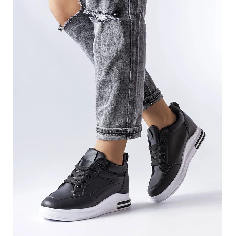 Gemre Black glitter sneakers Bonevil