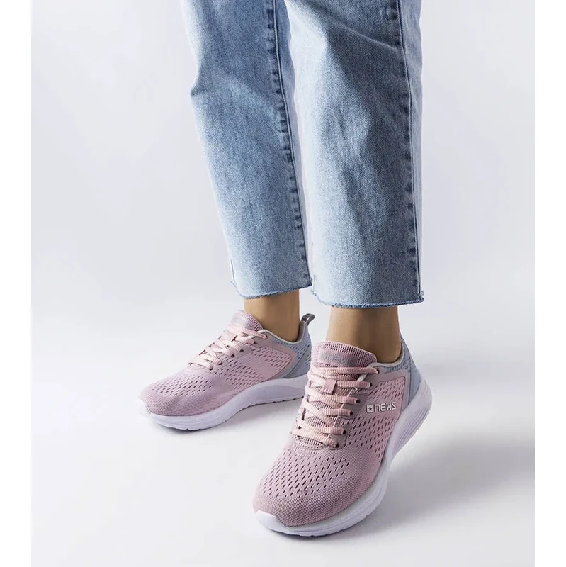 marka niezdefiniowana Pink sporty Nairene sneakers