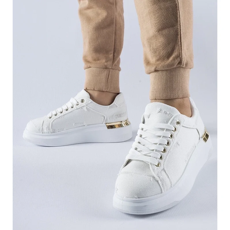 Gemre White platform sneakers Ossona