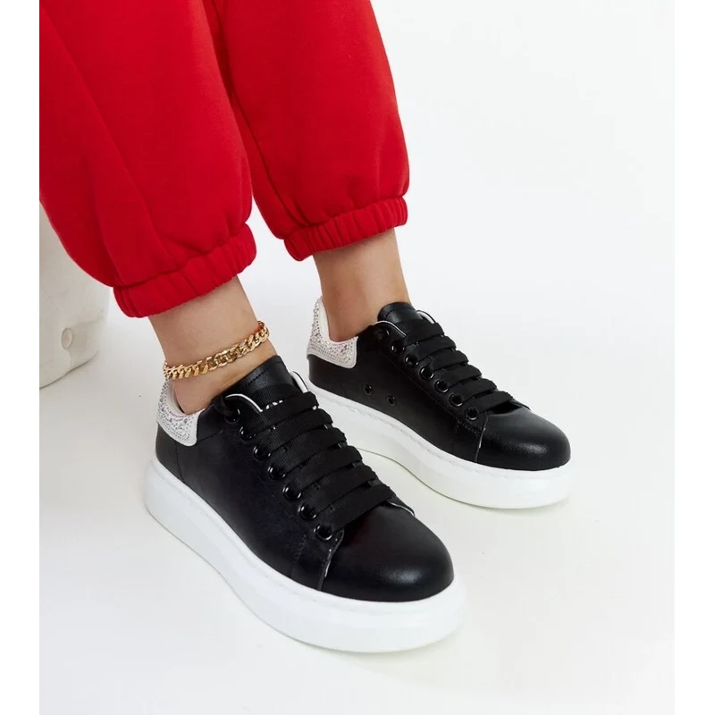 D/CEO Black platform sneakers GOE