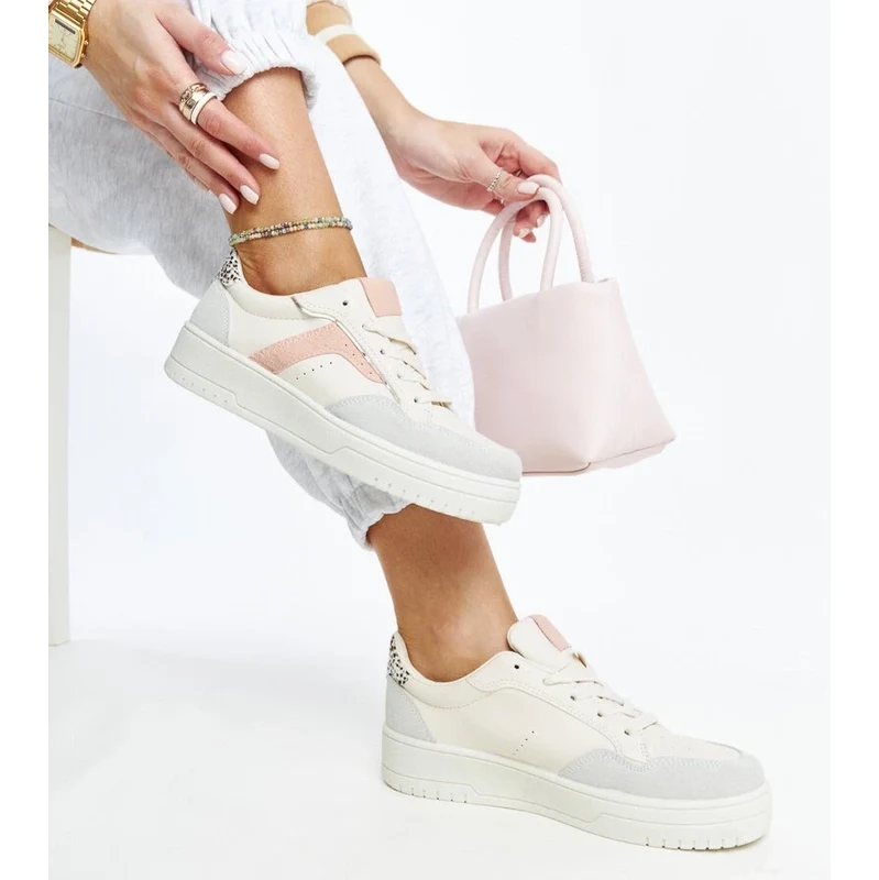 Gemre White platform sneakers Walda