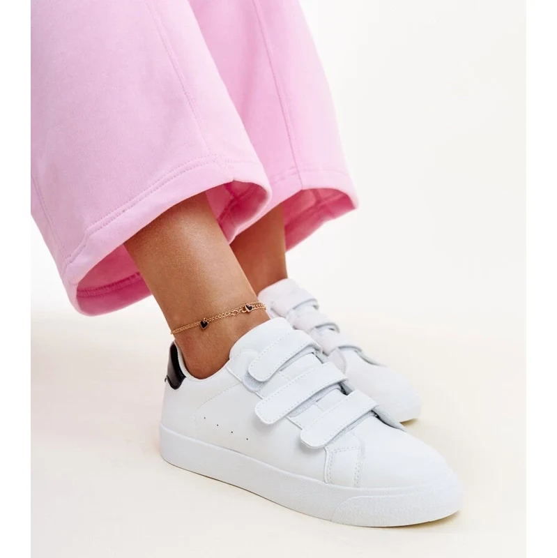 D/CEO White trainers Justar