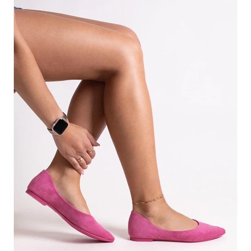 Gemre Pointed-Toe Ballet Flats Mays 106990766
