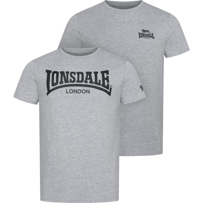 Lonsdale Herren T-Shirt normale Passform Doppelpack