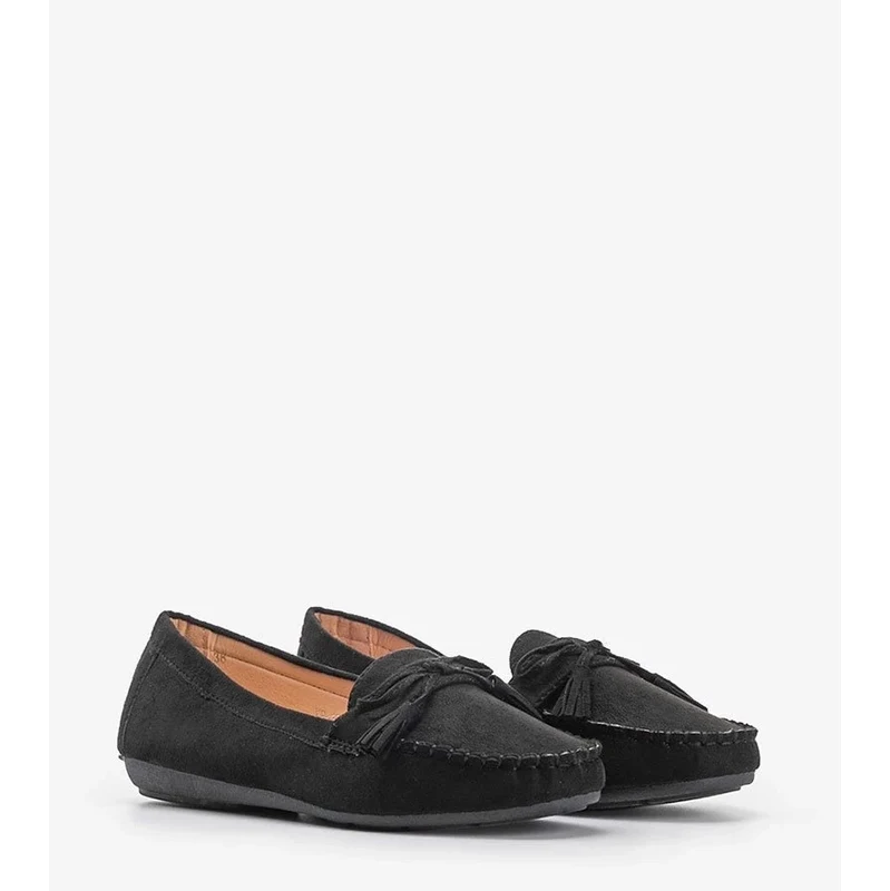 D/CEO Black loafers Kasandra