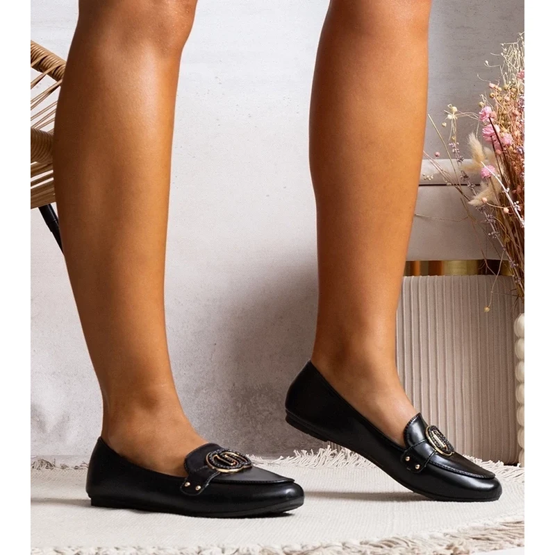 D/CEO Silver loafers Ilana