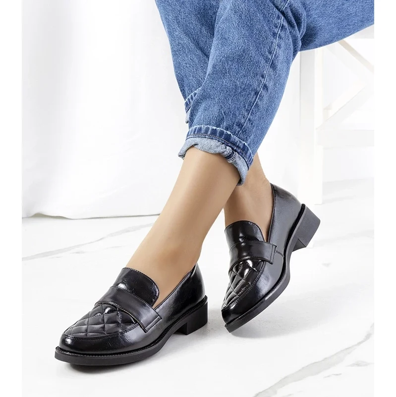 Gemre Black moccasins Alexana 106991189