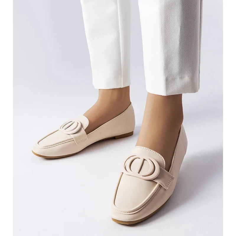 D/CEO Silver loafers Ilana