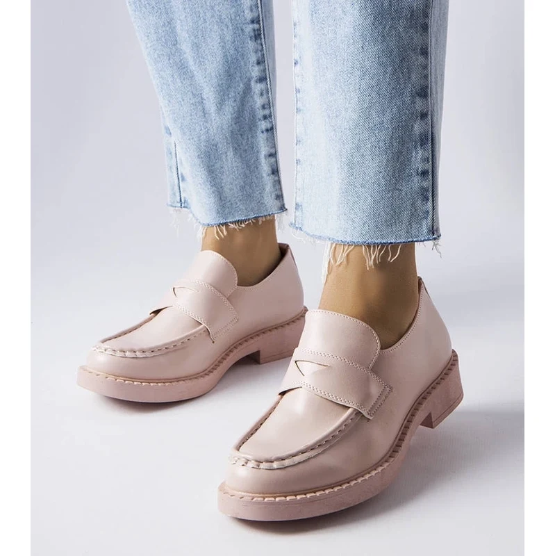 Gemre Pink Elegant Loafers Élodie 106991241