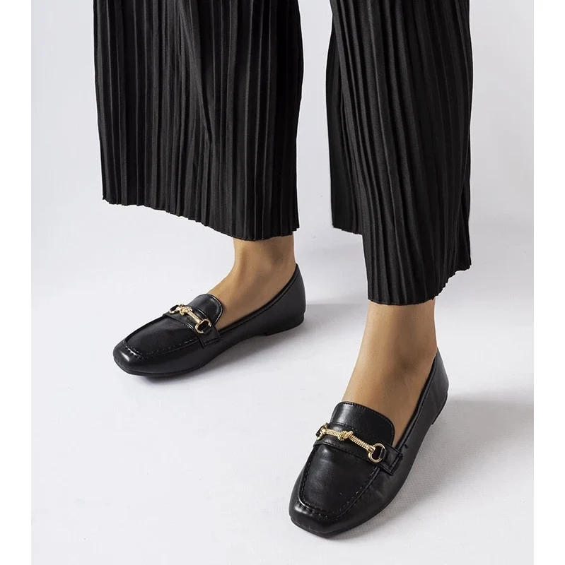 Gemre Docherty black decorative loafers