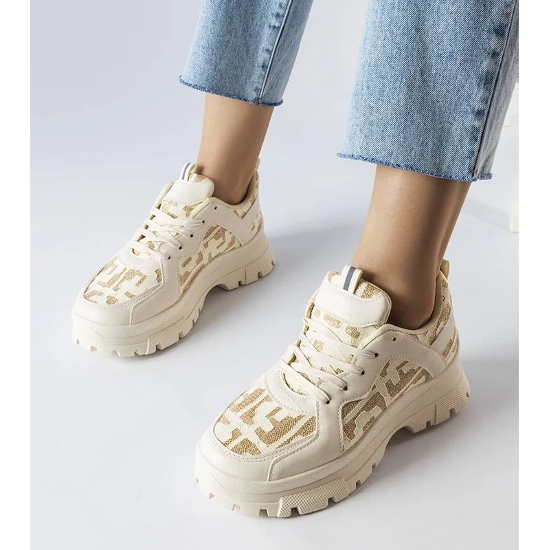 Gemre Beige Massive Sneakers Brunswick