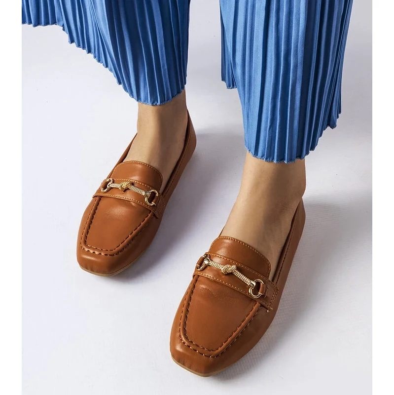 Gemre Docherty Brown Decorative Loafers