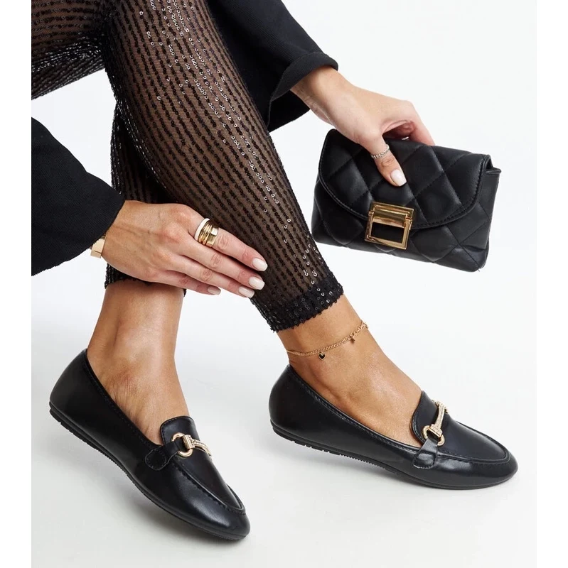 D/CEO Silver loafers Ilana