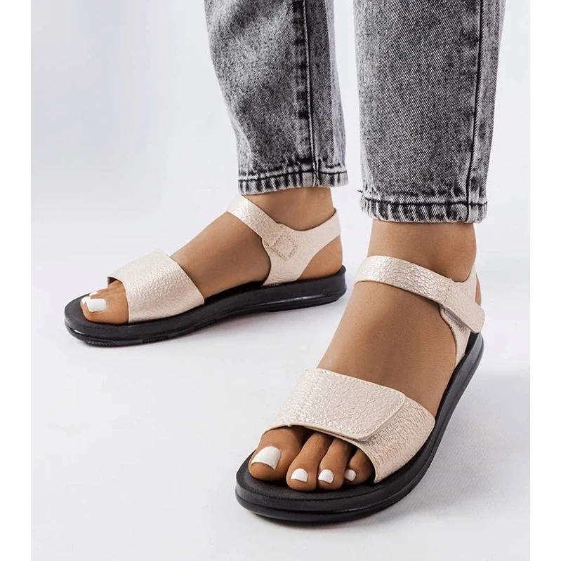 D/CEO Gemre Beige sandals with decorative upper by Phillipa 106992575