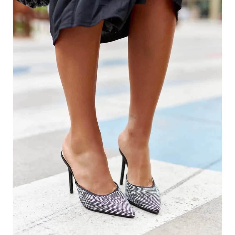 D/CEO Orange neon Lorine stiletto pumps