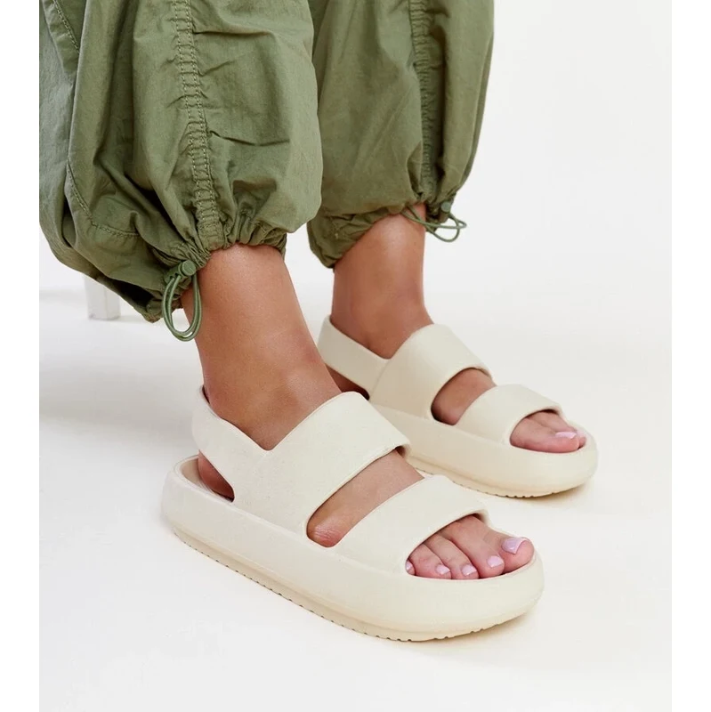 Gemre Beige Attiana Sandals 106992956