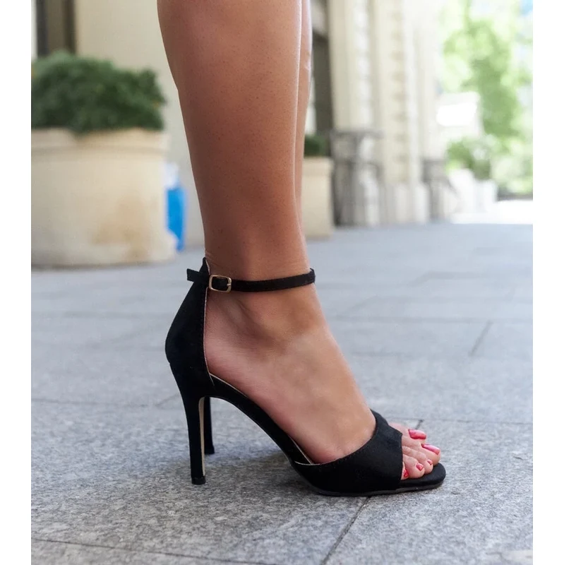 Gemre Asimana eco suede stiletto sandals 107045552