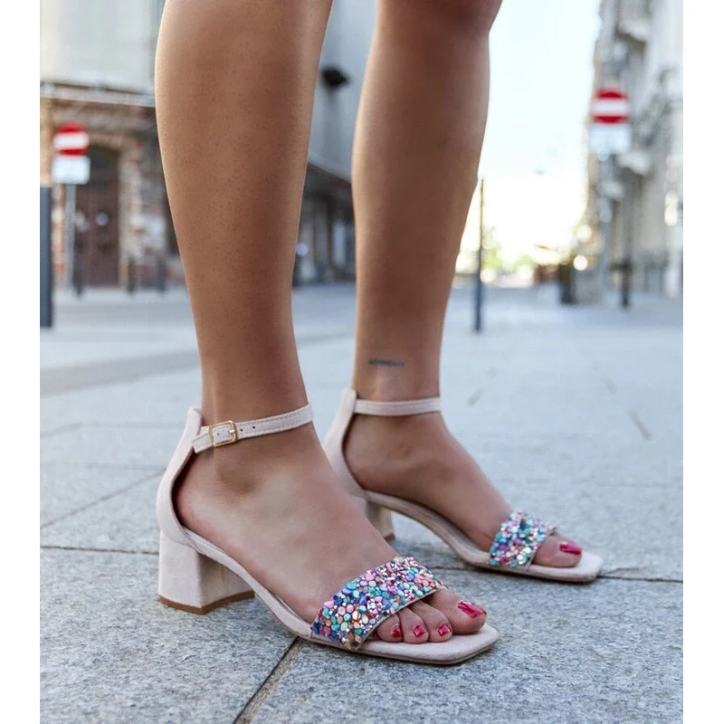 D/CEO Black sandals on a block heel Millo 106992990